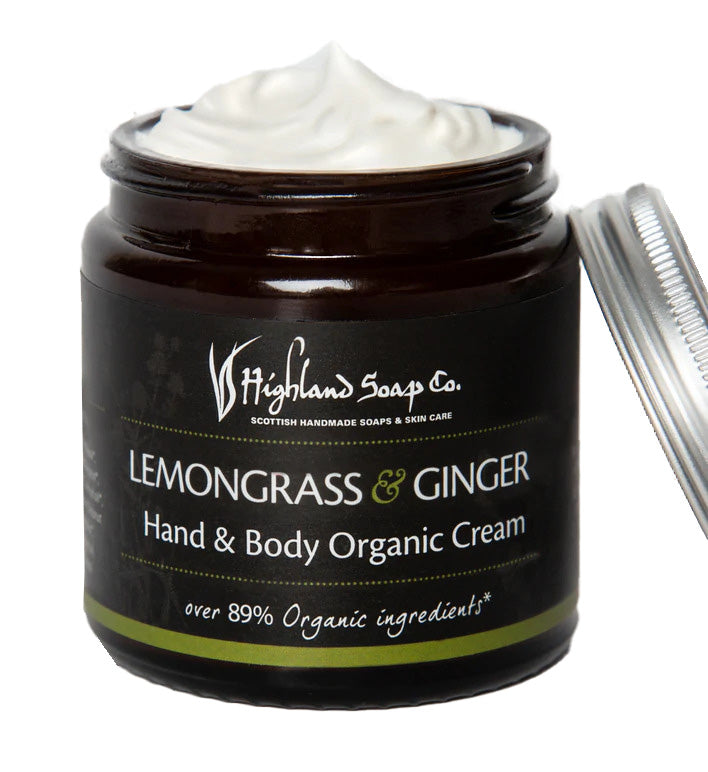 fatning Port Junction Lemongrass & Ginger Hand & Body Cream | The Highland Soap Company – The  Scottish Grocer